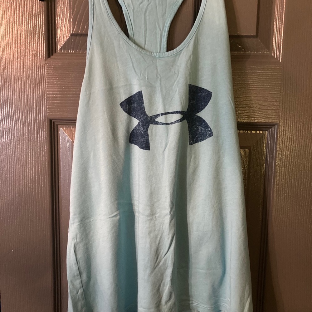 Under Armour Blue Heat Gear Tank